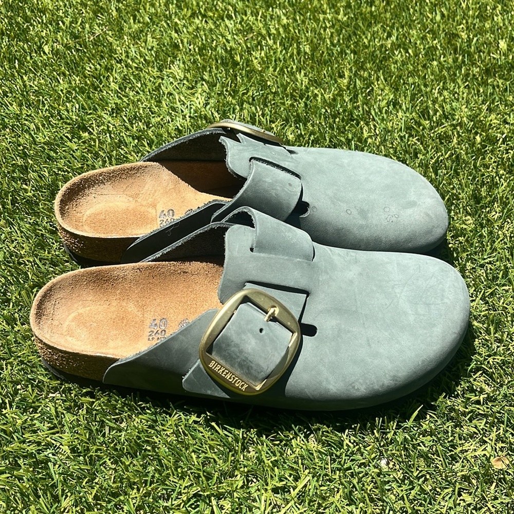 BIRKENSTOCK BIG BUCKLE Boston Clogs! - Picture 5 of 10